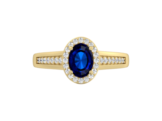 PIERŚCIONEK R-7028 SAP