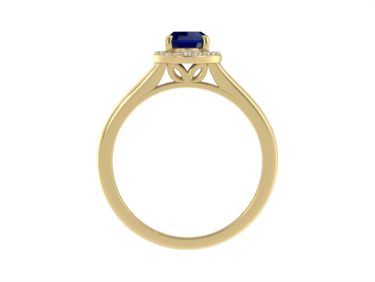 PIERŚCIONEK R-7028 SAP