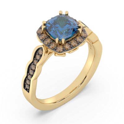 PIERŚCIONEK FR-17009 LBTCHY