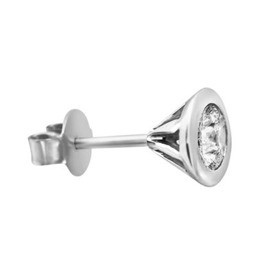 Kolczyki z białego złota z brylantami 0,40ct - KB/002a