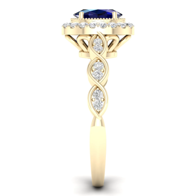 PIERŚCIONEK MR-811 SAPY