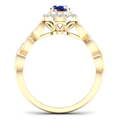 PIERŚCIONEK MR-811 SAPY