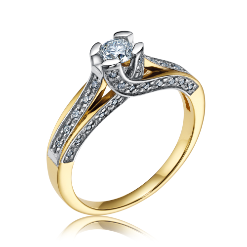 Świat Złota Sklep internetowy jubiler-Pierścionek- PB/040b