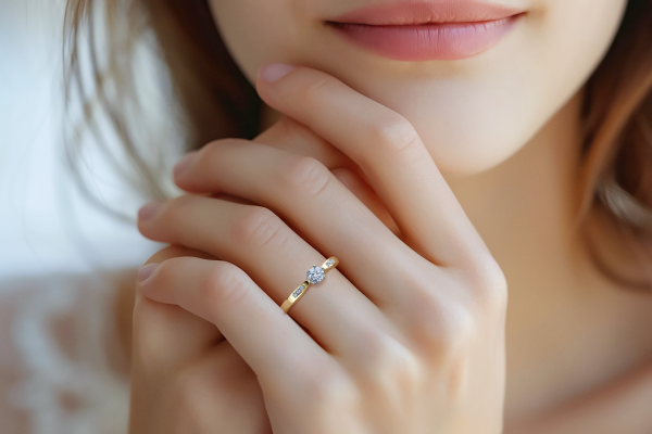 Świat Złota Sklep internetowy jubiler- Pierścionek- PB/002b