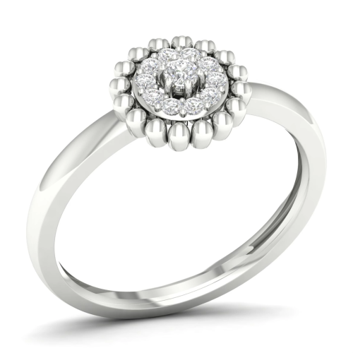 PIERŚCIONEK MR-9697 W