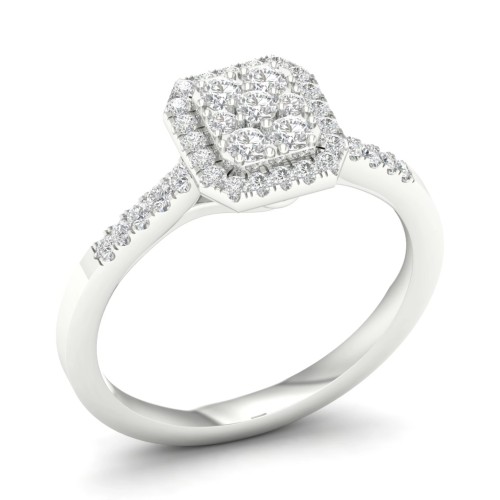 PIERŚCIONEK MR-4436 W