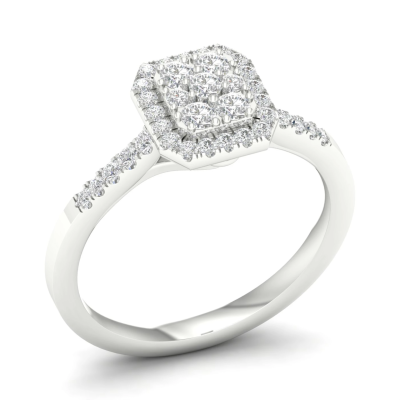 PIERŚCIONEK MR-4436 W