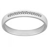 Pierścionek zaręczynowy z białego złota z brylantami 0,15ct - PB/033a