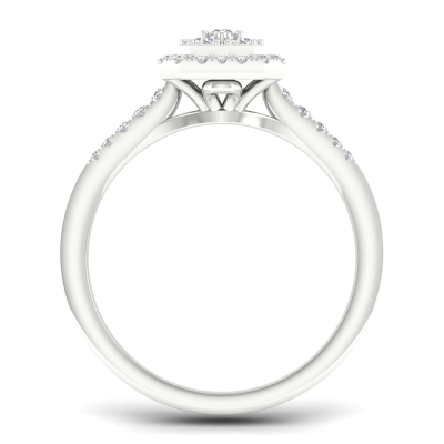 PIERŚCIONEK MR-4436 W