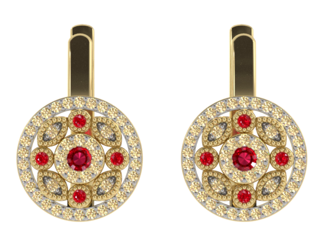 KOLCZYKI E-3375 RBCH_ENG