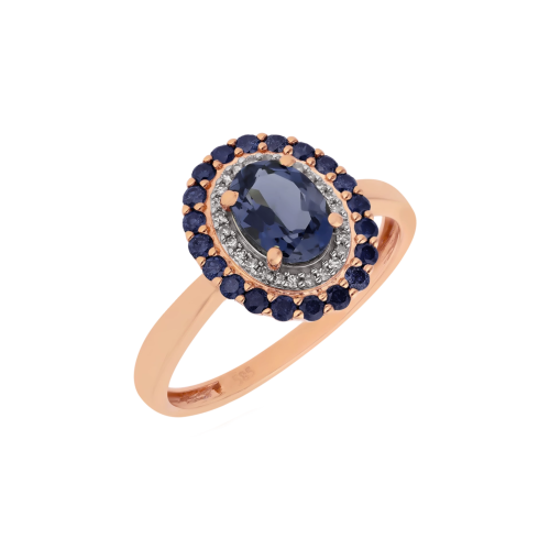 PIERŚCIONEK FR-6587 SAPP