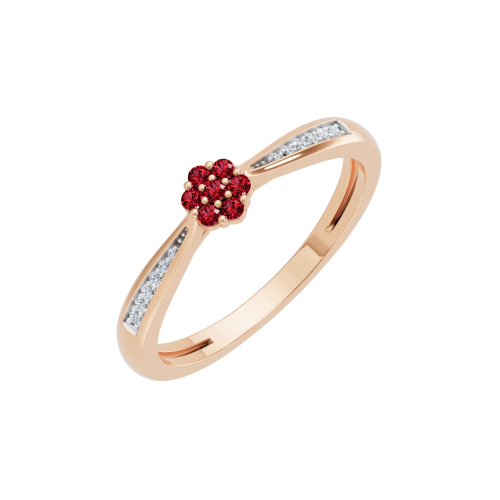 PIERŚCIONEK DR-42946 RB