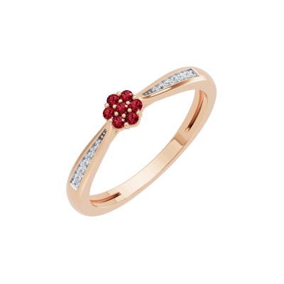 PIERŚCIONEK DR-42946 RB