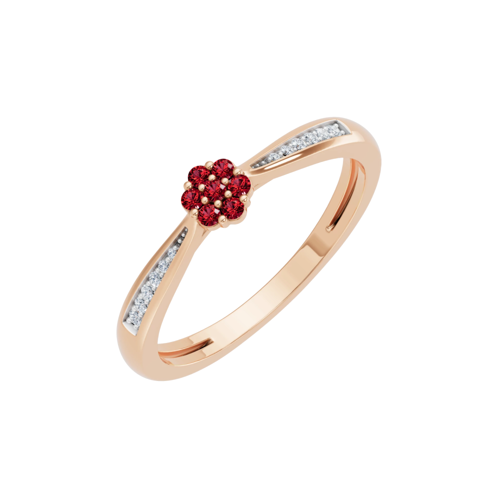 PIERŚCIONEK DR-42946 RB