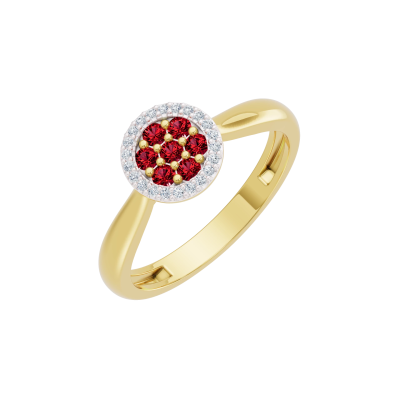 PIERŚCIONEK DR-109766 RB