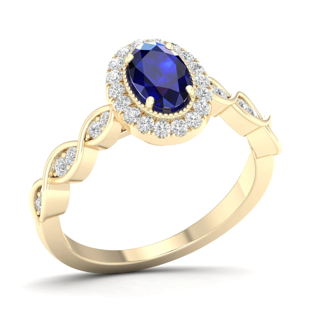 PIERŚCIONEK MR-811 SAPY