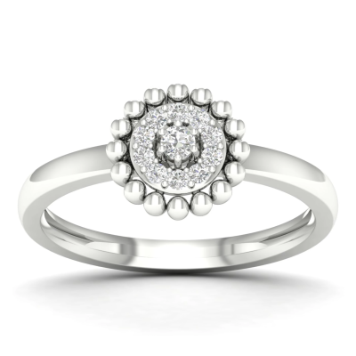 PIERŚCIONEK MR-9697 W