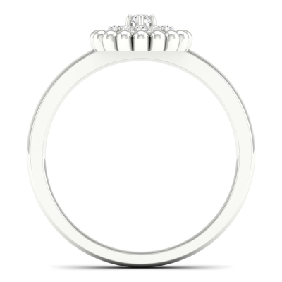 PIERŚCIONEK MR-9697 W